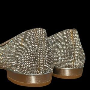 Formal Flats / Loafers By Steve Madden 
Sz 5 BEAUTIFUL! Rhinestone Embellishment